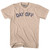 Day Off Adult Cotton T-shirt - Creme