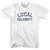 Local Celebrity Youth Cotton T-shirt - White
