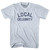 Local Celebrity Adult Tri-Blend T-shirt - Athletic White