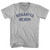 Rosarito Beach Adult Cotton V-neck T-shirt - Grey Heather