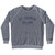 St. George Island Adult Tri-Blend Sweatshirt - Athletic Grey