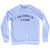 The World Is A Stage Adult Tri-Blend Sweatshirt - White
