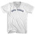 Uppa Towen Adult Tri-Blend V-neck T-shirt - White
