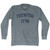 Trenton 1776 Adult Tri-Blend Long Sleeve T-shirt - Athletic Grey