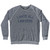 I Hate All Lawyers Adult Tri-Blend Sweatshirt - Athletic Grey