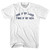 One If By Land Two If By Sea Adult Cotton T-shirt - White