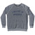 I Belive In America Adult Tri-Blend Sweatshirt - Athletic Grey