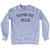 Trans Fat Kills Adult Tri-Blend Sweatshirt - Heather Grey