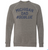 Michigan Dude #Go Blue- Athletic Grey- Adult LARGE Sweatshirt- Final Sale Z11