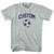 Custom Soccer Ball Adult Tri-Blend T-shirt - Athletic Cool Grey
