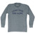 Leave Them Kids Alone Adult Tri-Blend Long Sleeve T-shirt - Athletic Grey