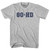 80-HD Womens Cotton Junior Cut T-Shirt - Grey Heather