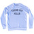 Trans Fat Kills Adult Tri-Blend Sweatshirt - White