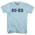 80-HD Adult Cotton T-shirt - Light Blue