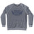 Wingman Adult Tri-Blend Sweatshirt - Athletic Grey