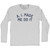 A. I. Made Me Do It Adult Cotton Long Sleeve T-shirt - Grey Heather