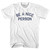 Be A Nice Person Womens Cotton Junior Cut T-Shirt - White