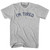 I'm Tired Adult Cotton T-shirt - Grey Heather