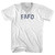 FAFO Adult Tri-Blend V-neck T-shirt - White