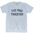 The Mad Tweeter Adult Tri-Blend T-shirt - Athletic White
