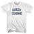 Greek Cuisine Womens Cotton Junior Cut T-Shirt - White