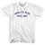 World's Best Pool Boy Womens Cotton Junior Cut T-Shirt - White