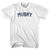 Musky Womens Cotton Junior Cut T-Shirt - White