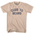 Cubs To Bears Adult Cotton T-shirt - Creme