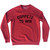 Compete To Win Adult Tri-Blend Sweatshirt - Red Heather