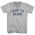 Cubs To Bears Adult Tri-Blend V-neck T-shirt - Cool Grey