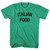 Italian Food Adult Tri-Blend T-shirt - Heather Green