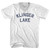 Klinger Lake Adult Tri-Blend V-neck T-shirt - White