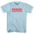 Fragile Handle with Care Adult Cotton T-shirt - Light Blue