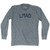 LMAO Adult Tri-Blend Long Sleeve T-shirt - Athletic Grey