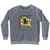 Dragon Flag Adult Tri-Blend Sweatshirt - Athletic Grey