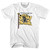 Dragon Flag Womens Cotton Junior Cut T-Shirt - White