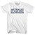 Actually It Can Buy Happiness Youth Cotton T-shirt - White