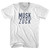 Musk Over Zuck Adult Tri-Blend V-neck T-shirt - White