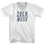 Zuck over Musk Adult Tri-Blend V-neck T-shirt - White
