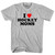 I Love Hockey Moms Womens Cotton Junior Cut T-Shirt - Grey Heather