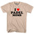 I Love Padel Moms Adult Cotton T-shirt - Creme