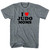I Love Judo Moms Adult Tri-Blend T-shirt - Athletic Grey