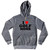 I Love Golf Moms Tri-Blend Hoodie - Athletic Grey