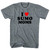 I Love Sumo Moms Adult Tri-Blend T-shirt - Athletic Grey