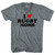 I Love Rugby Moms Adult Tri-Blend V-neck T-shirt - Athletic Grey