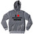 I Love Skydiving Moms Tri-Blend Hoodie - Athletic Grey