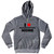 I Love Weightlifting Moms Tri-Blend Hoodie - Athletic Grey