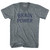 Brain Power Adult Tri-Blend V-neck T-shirt - Athletic Grey