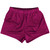 Heathered Womens & Girls Sport Shorts End Made In USA - Pink Fuschia