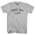 First Off I Lift Youth Cotton T-shirt - Grey Heather